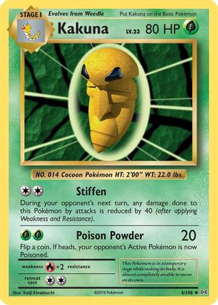 Kakuna (6) - Evolutions