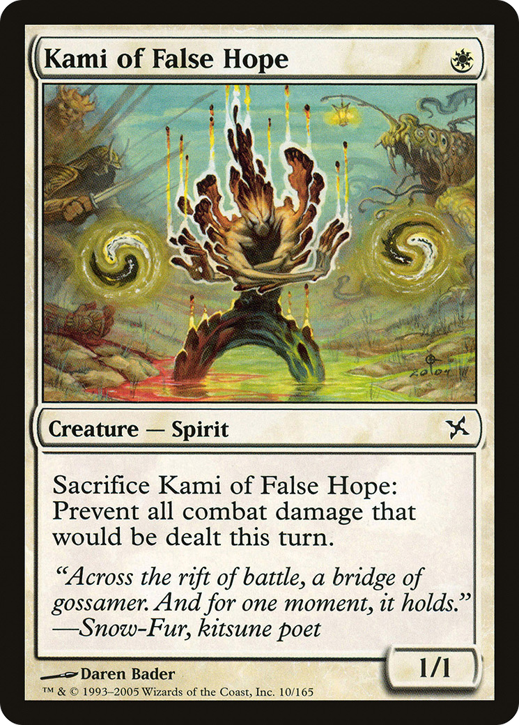 Kami of False Hope (010) - Betrayers of Kamigawa