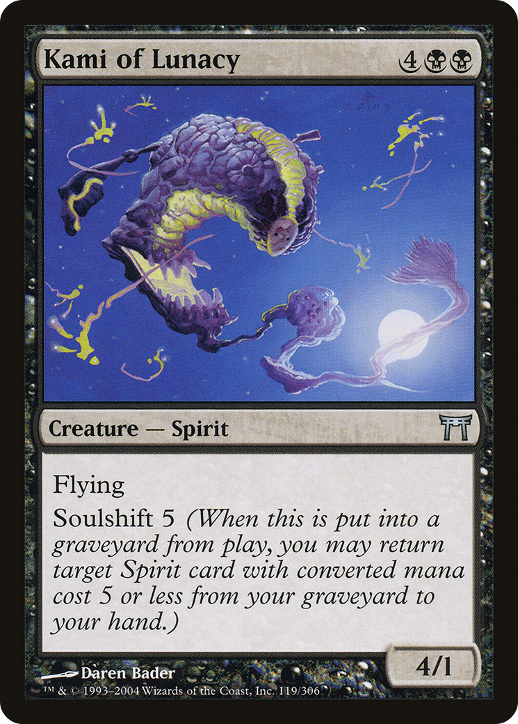 Kami of Lunacy (119) Foil - Champions of Kamigawa