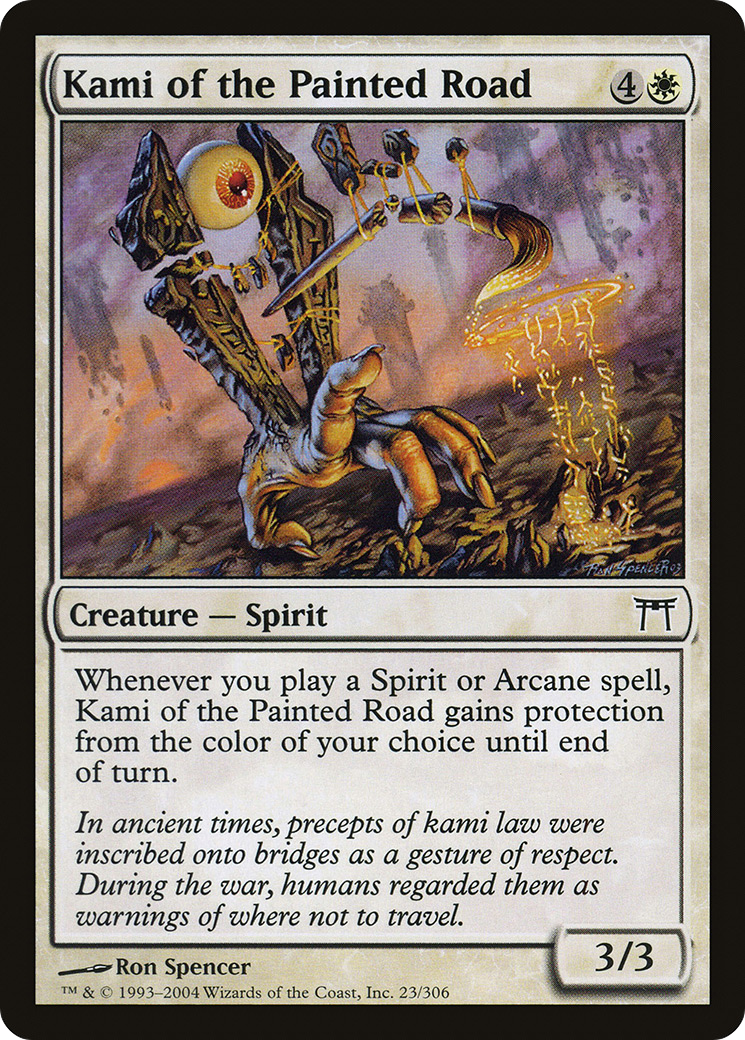 Kami of the Painted Road (023) Foil - Champions of Kamigawa