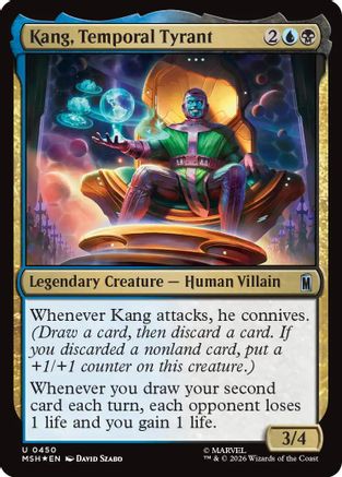Kang, Temporal Tyrant (450) Surge Foil - Marvel Super Heroes