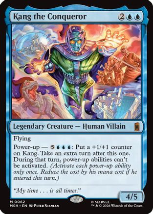 Kang the Conqueror (062) Foil - Marvel Super Heroes