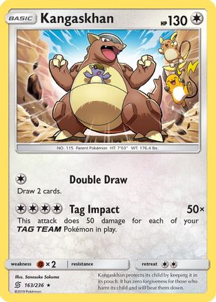 Kangaskhan (163) Holofoil - Unified Minds