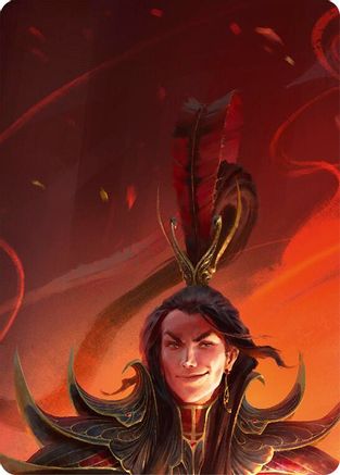 Kano, Draci of Aether // Taipanis Draca of Judgement Art Card (Top Center) - GEM Pack