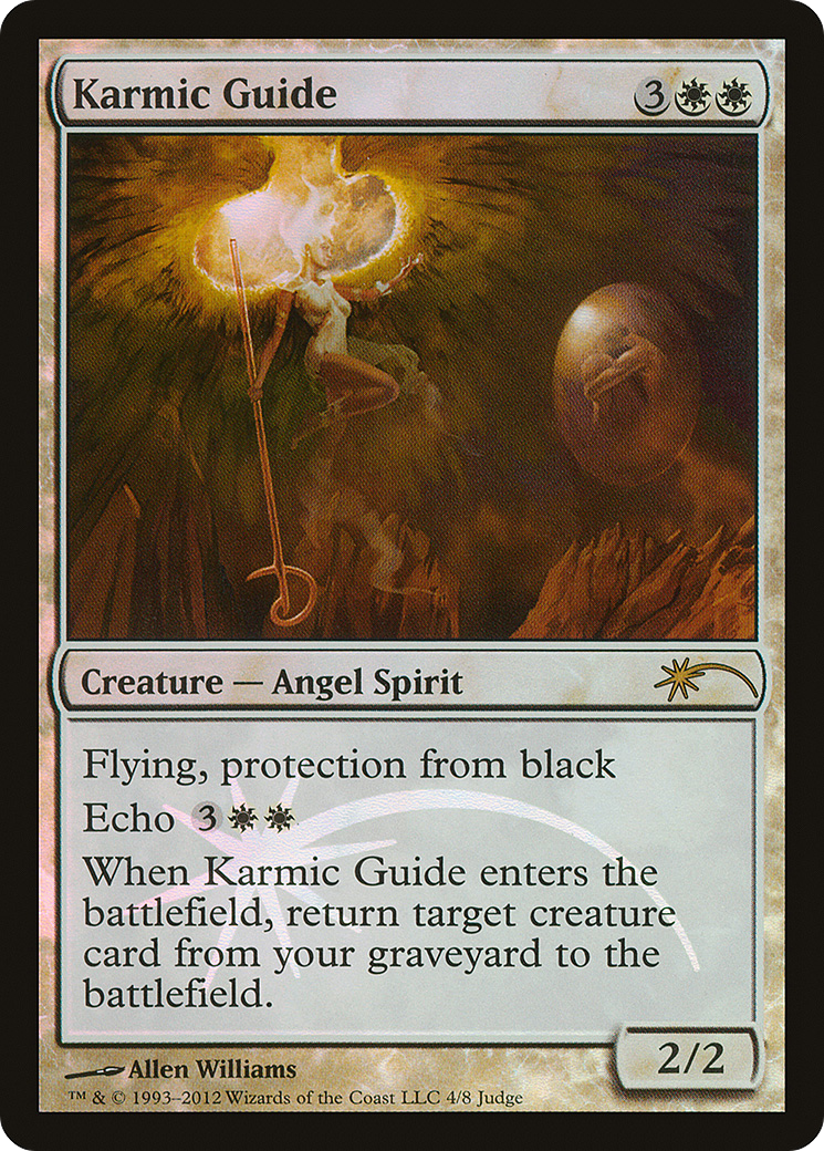 Karmic Guide (004) Foil - Judge Gift Cards 2012