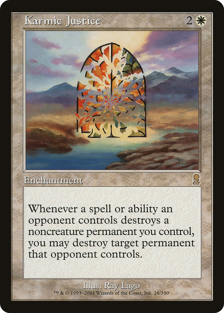 Karmic Justice (026) Foil - Odyssey