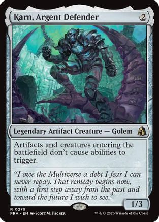 Karn, Argent Defender (279) - Reality Fracture