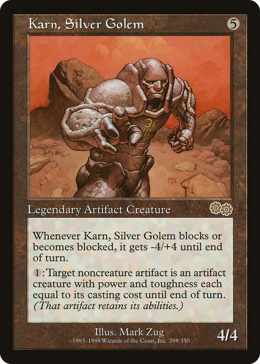 Karn, Silver Golem (298) - Urza's Saga