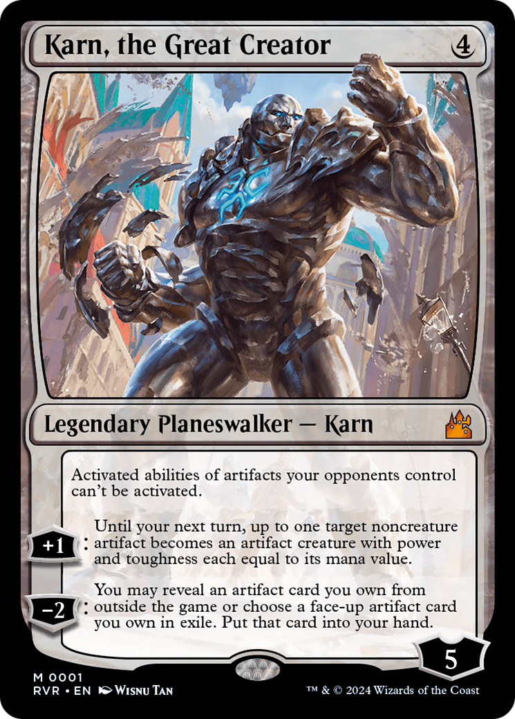 Karn, the Great Creator (001) - Ravnica Remastered