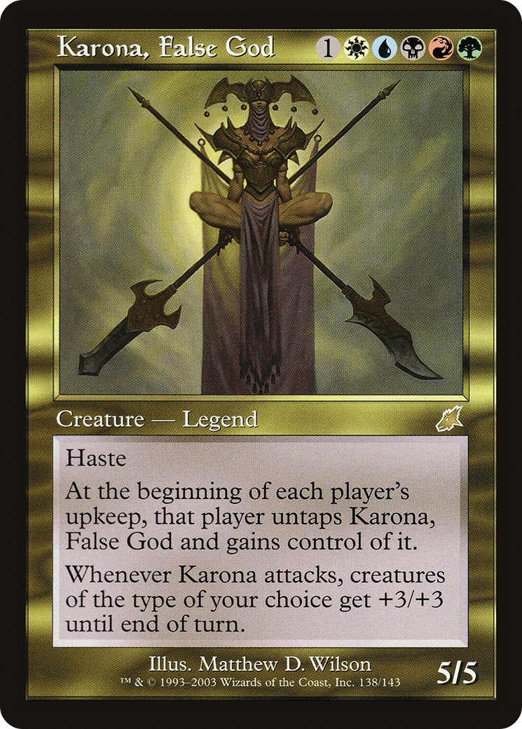 Karona, False God (138) - Scourge