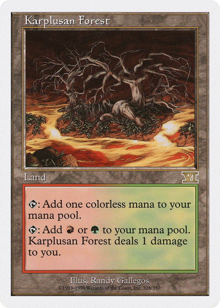 Karplusan Forest (326) - Classic Sixth Edition