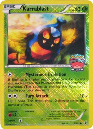 Karrablast (Championship Series) (8) Reverse Holofoil - League & Championship Cards