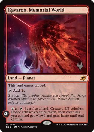Kavaron, Memorial World (Promo Pack) (255) - Edge of Eternities