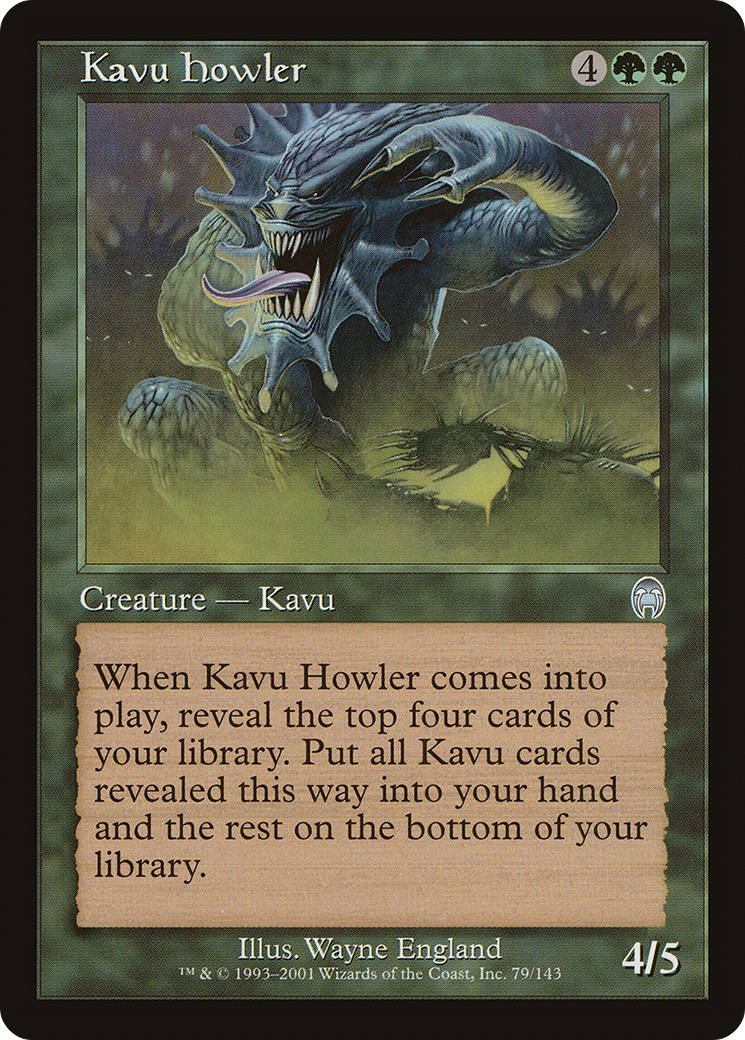 Kavu Howler (079) Foil - Apocalypse