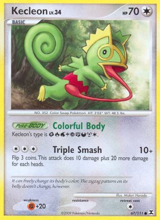 Kecleon (67) - Rising Rivals