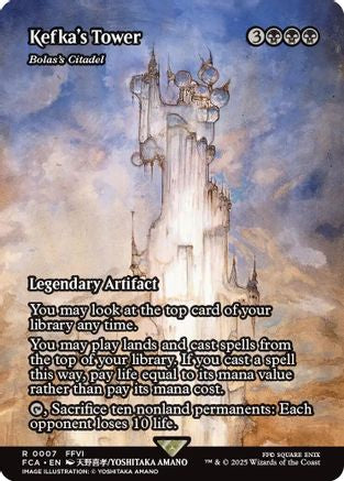 Kefka's Tower - Bolas's Citadel (Showcase) (007) Foil - FINAL FANTASY: Through the Ages