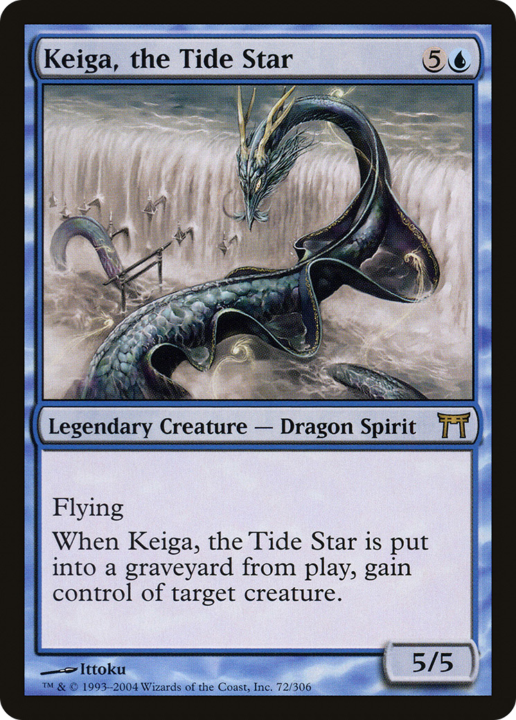 Keiga, the Tide Star (072) - Champions of Kamigawa