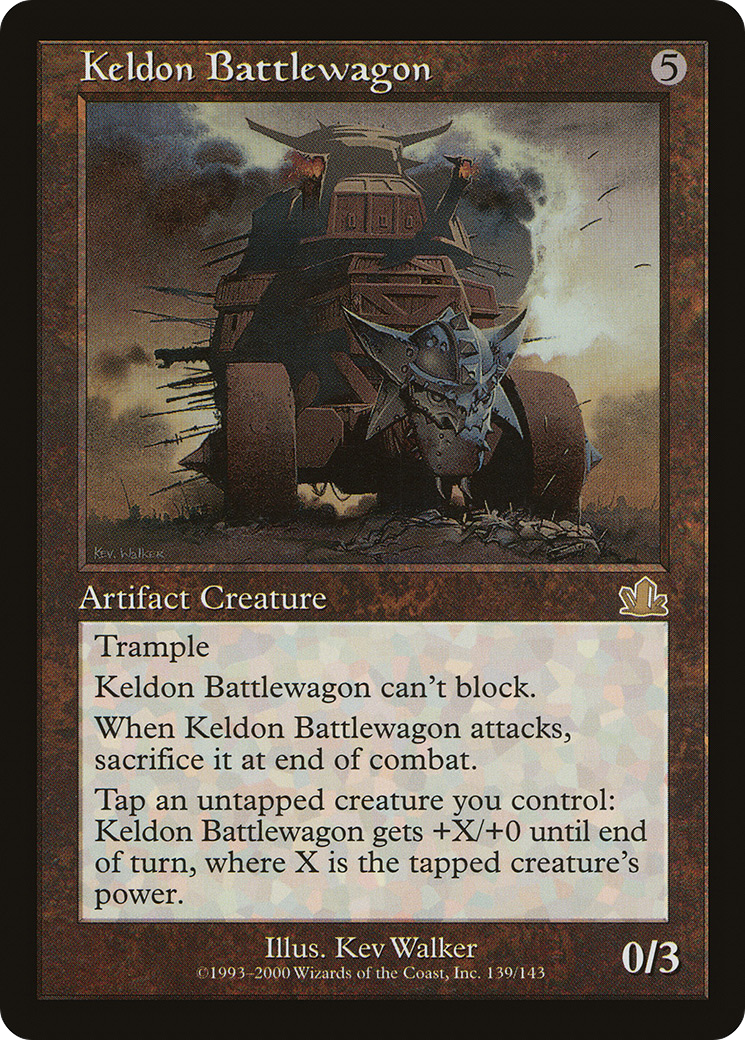 Keldon Battlewagon (139) - Prophecy