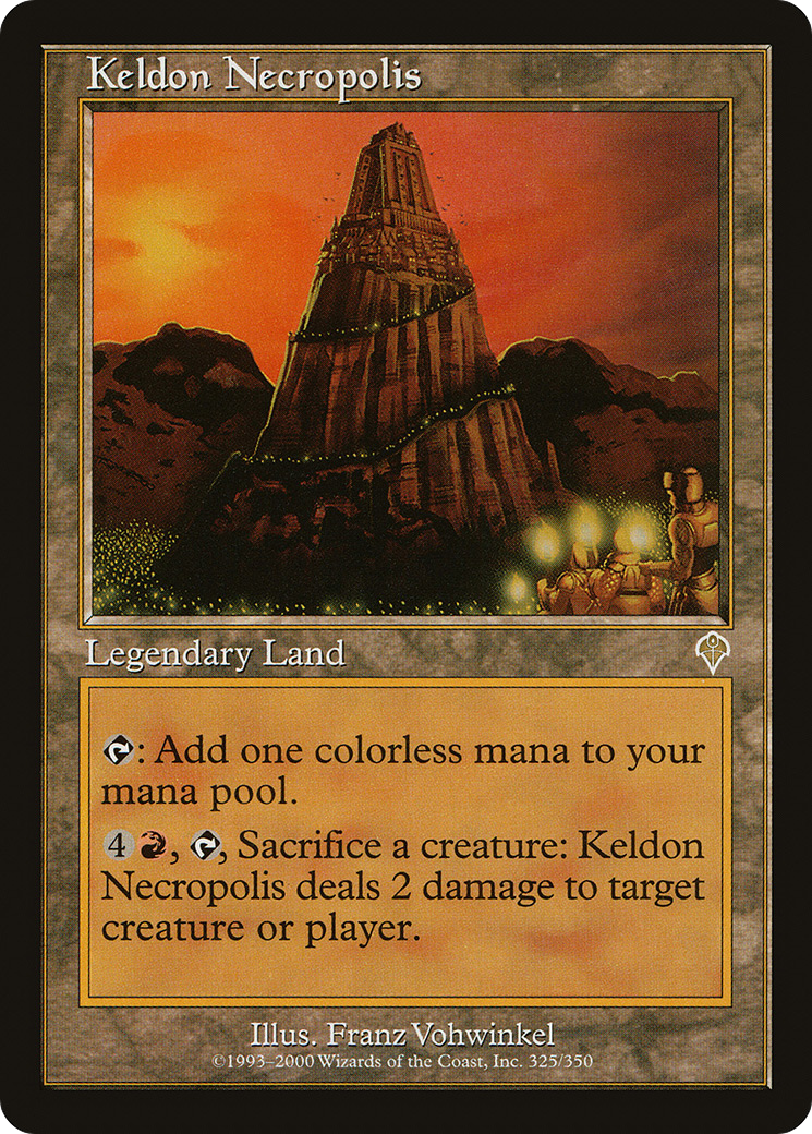 Keldon Necropolis (325) Foil - Invasion