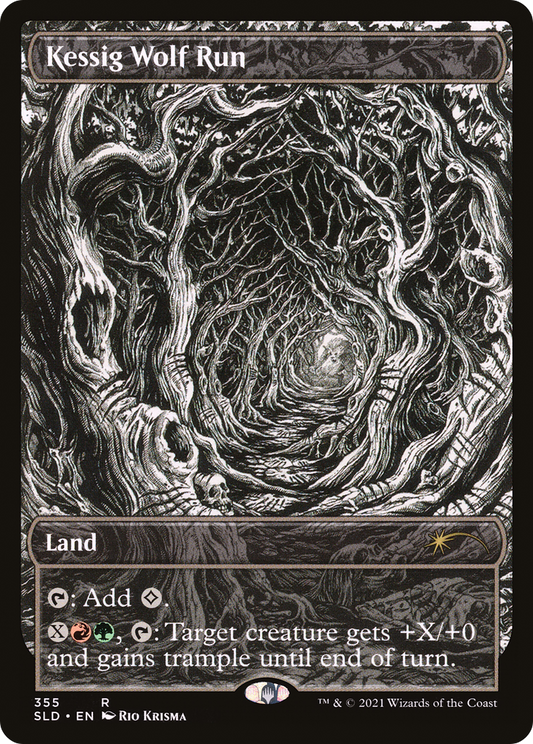 Kessig Wolf Run (355) - Secret Lair Drop Foil