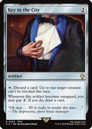 Key to the City (348) Surge Foil - Commander: FINAL FANTASY