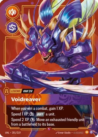 Kha'Zix – Voidreaver (201) Foil - Unleashed