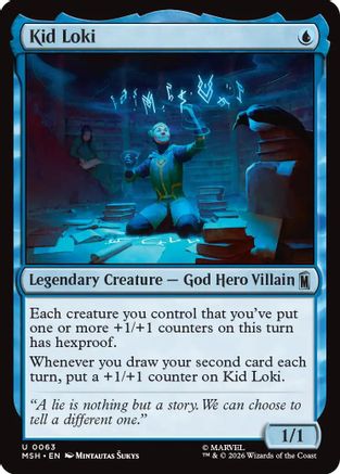 Kid Loki (063) Foil - Marvel Super Heroes