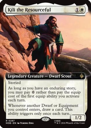 Kili the Resourceful (Extended Art) (287) - The Hobbit