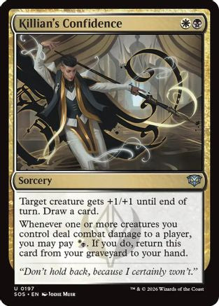 Killian's Confidence (197) Foil - Secrets of Strixhaven