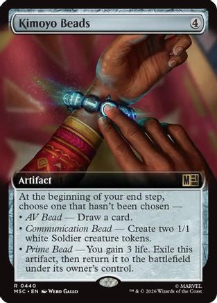 Kimoyo Beads (Extended Art) (440) - Commander: Marvel Super Heroes