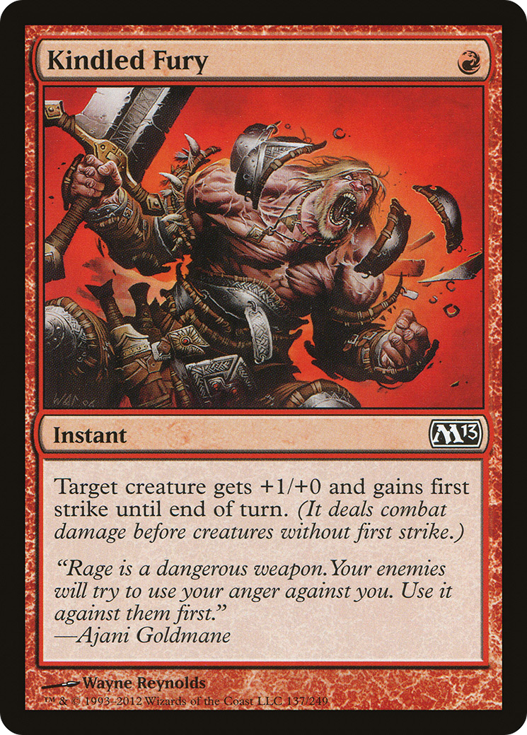 Kindled Fury (137) - Magic 2013
