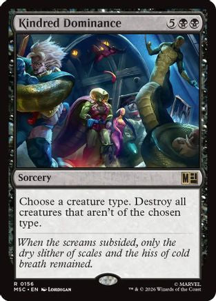 Kindred Dominance (156) Surge Foil - Commander: Marvel Super Heroes