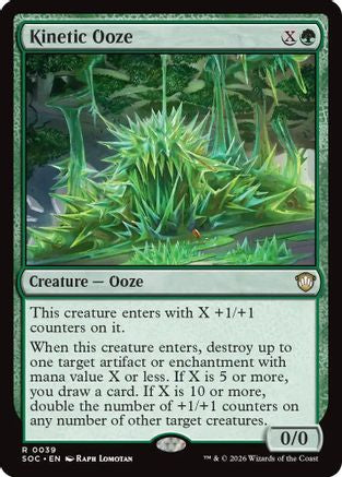 Kinetic Ooze (039) - Commander: Secrets of Strixhaven