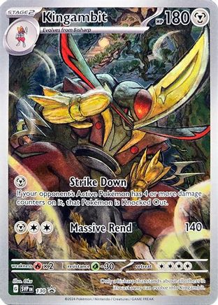 Kingambit (130) Holofoil - Black Star Promos