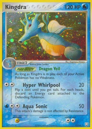 Kingdra (12) Holofoil - Team Rocket Returns
