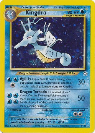 Kingdra (8) (Unlimited) Holofoil - Neo Genesis