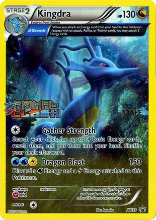 Kingdra (Prerelease) [Staff] (XY39) Holofoil - Black Star Promos
