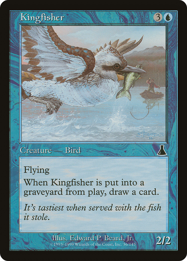 Kingfisher (036) Foil - Urza's Destiny