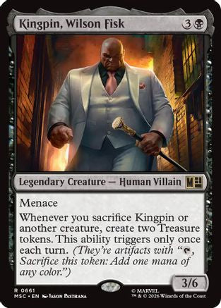Kingpin, Wilson Fisk (661) Foil - Commander: Marvel Super Heroes