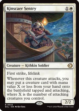 Kinscaer Sentry (Promo Pack) (022) Foil - Lorwyn Eclipsed