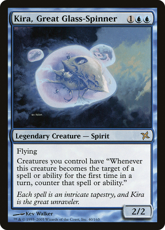 Kira, Great Glass-Spinner (040) - Betrayers of Kamigawa