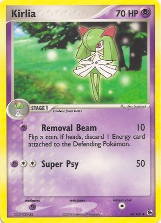 Kirlia (34) - EX Battle Stadium