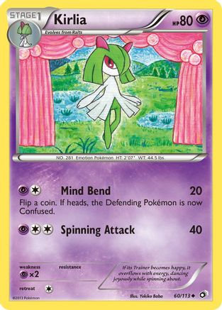 Kirlia (60) - Legendary Treasures