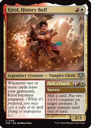 Kirol, History Buff // Pack a Punch (198) - Secrets of Strixhaven
