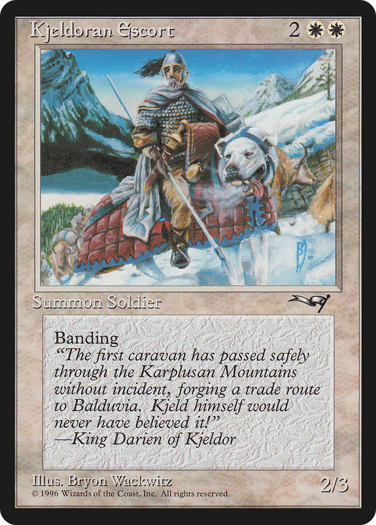 Kjeldoran Escort (b) - Alliances