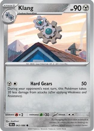 Klang (62) Reverse Holofoil - Black Bolt