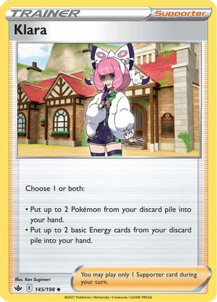 Klara (145) Reverse Holofoil - Chilling Reign