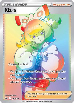 Klara (217) Holofoil - Chilling Reign