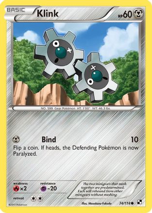 Klink (74) Reverse Holofoil - Black & White