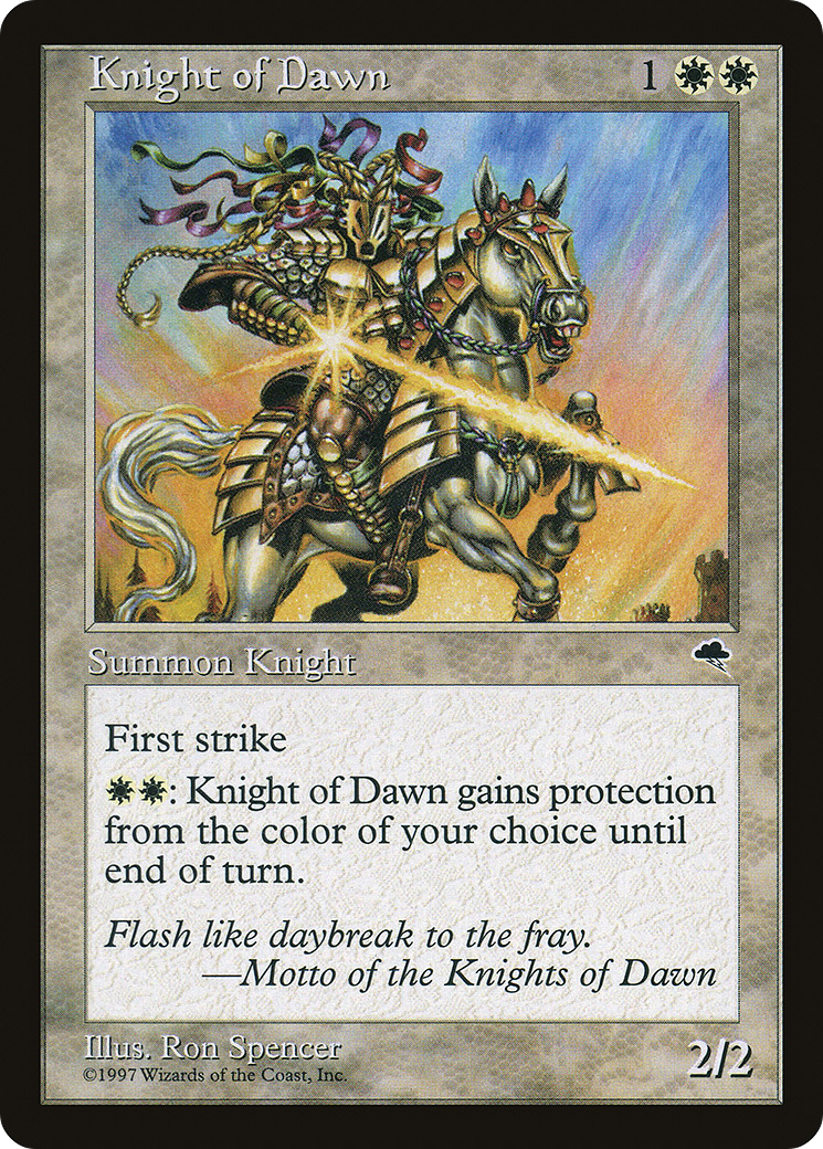 Knight of Dawn - Tempest